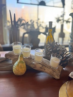 Driftwood Candle Holder
