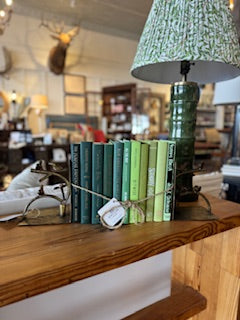 Decorative Green Book Bundle - Boxwood Ombré: Green