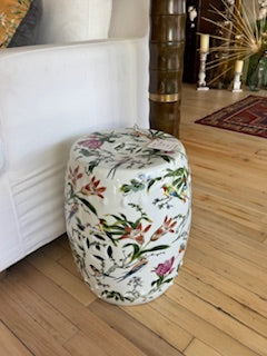 porcelain garden stool
