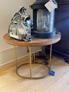 Antique Heart Pine Side Table