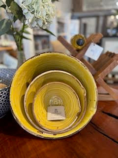 Cottage Crafted Bowls (set of 3)