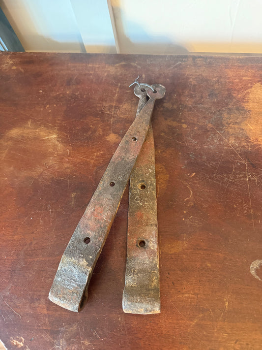 19th century strap hinges