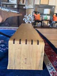 Waterfall Live Edge Bench