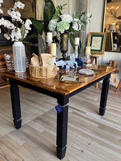 Pecky Cypress Wooden Table-Down East Woodworks