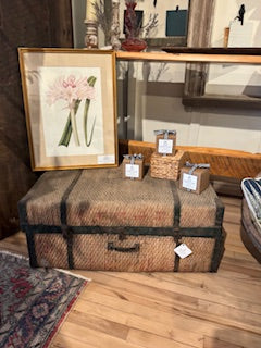 Antique Wicker Trunk