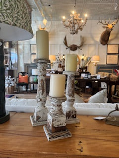 Antique Candlesticks (pairs of 3)