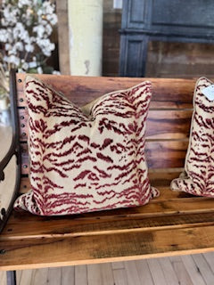 Crimson Tiger Pillow