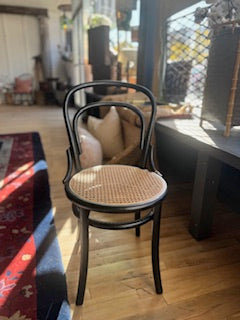 Bistro Dining Chair with Natural Cane