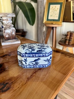 Porcelain Blue and White Box