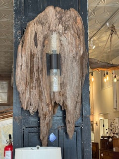 Pecky Cypress Sconce